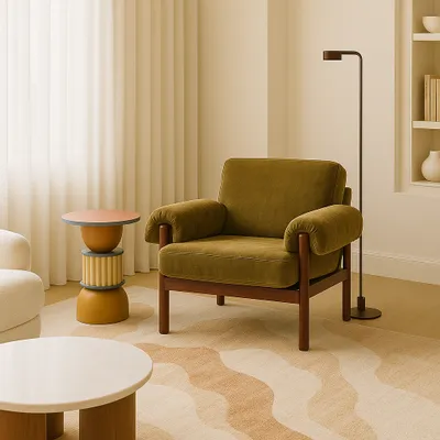 Desks - Rendeira Side Table - ESTÚDIO MAIS ALMA