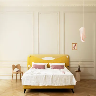 Beds - POINT DU JOUR HEADBOARD - TRECA PARIS