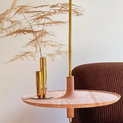 Shelves - Vide-poche étagère TOUPY - Travertin rouge - MADEMOISELLE JO