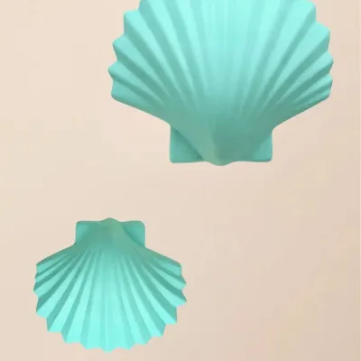 Objets de décoration - CALYPSO (Coquille) - MONOCHROMIC CERAMIC