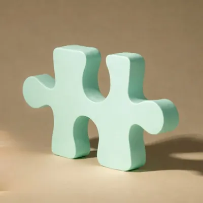 Outdoor decorative accessories - Puzzle - MONOCHROMIC CERAMIC