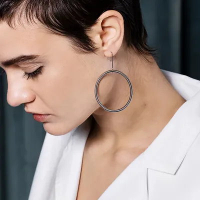 Objets de décoration - BOUCLE D'OREILLE OH CREOLE - LA MOLLLA® BIJOUX