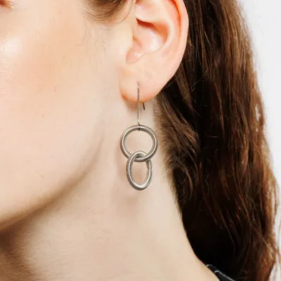 Decorative objects - OH TWIN EARRING - LA MOLLLA® BIJOUX
