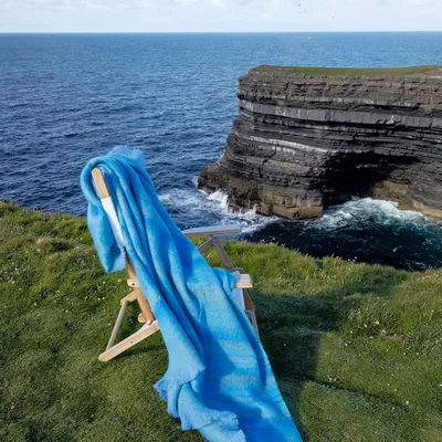 Plaids - Plaid en mohair Wild Atlantic - FOXFORD