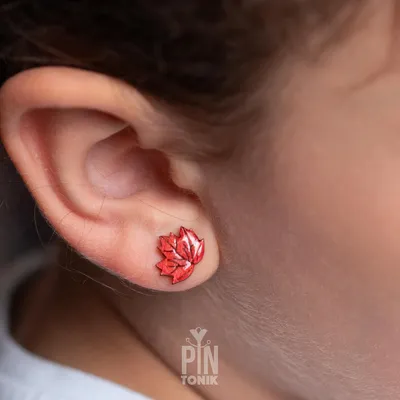 Jewelry - Fall Leaves Stud Earrings - PINTONIK