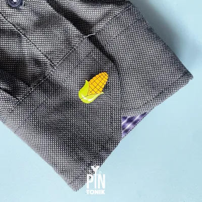 Jewelry - Corn on the Cob Cufflinks - Wooden Wedding Jewelry - PINTONIK