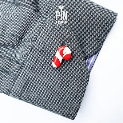 Jewelry - Christmas Cufflinks - Candy Cane Gifts - Winter Wedding Groom Cuff Links - PINTONIK