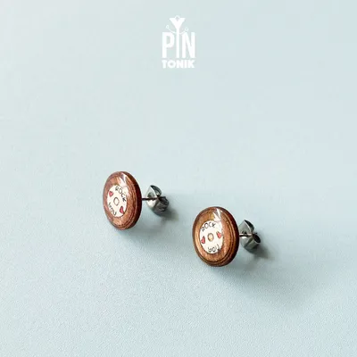 Bijoux - Boucles d'oreilles rétro inspirées des disques vinyles - Bijoux hippies des années 60 - Cadeau rock'n'roll original - PINTONIK