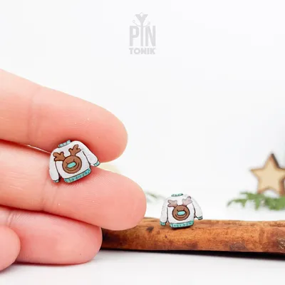 Jewelry - Ugly Christmas Sweater Earrings - PINTONIK