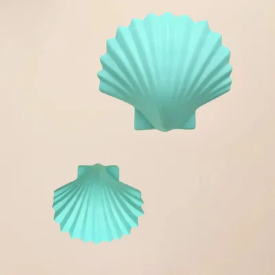 Accessoires de déco extérieure - CALYPSO (Coquille) - MONOCHROMIC CERAMIC