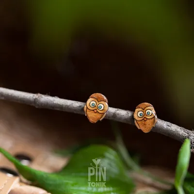 Bijoux - Bijoux fantaisie hibou - Boucles d'oreilles originales avec petits oiseaux, cadeau d'anniversaire amusant pour Noël, votre meilleure amie, votre grande sœur ou votre âme sœur - PINTONIK