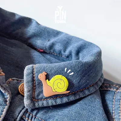 Jewelry - Snail Backpack Pin - Tiny Cottagecore Brooch - Cute Gardener Gifts - Ita Bag Pin - PINTONIK