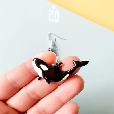 Bijoux - Boucles d'oreilles orque - PINTONIK