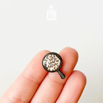 Jewelry - Omelette Pan Chef Lapel Pin - Breakfast Fried Eggs Badge - Kaiserschmarrn Ita Bag Pin - PINTONIK