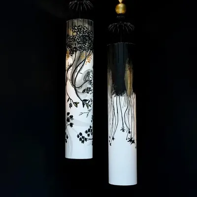 Unique pieces - Moma Suspension - 'Sensitive Light (s) ' - ICÔNE - CAROLINE DE FRAVILLE