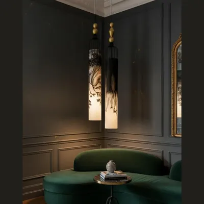 Unique pieces - Moma Suspension - 'Sensitive Light (s) ' - ICÔNE - CAROLINE DE FRAVILLE