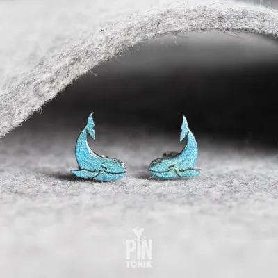 Bijoux - Boucles d'oreilles baleines - Bijoux nautiques côtiers - Cadeaux sur le thème de l'océan pour femmes, anniversaire ou Noël - PINTONIK