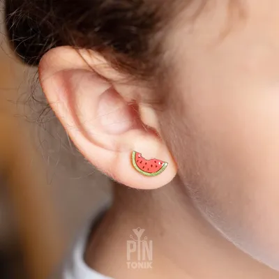 Jewelry - Watermelon Earrings - PINTONIK