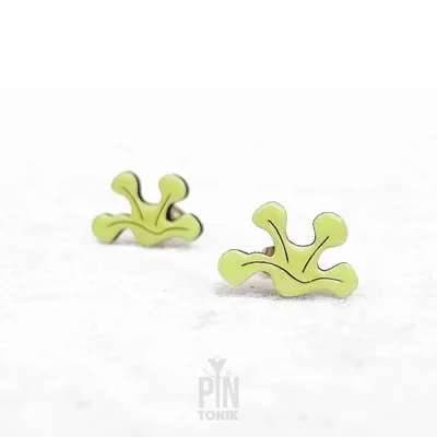 Bijoux - Boucles d'oreilles pattes de grenouille rigolotes - Boucles d'oreilles originales - Cadeau décalé pour ado ou meilleure amie - PINTONIK