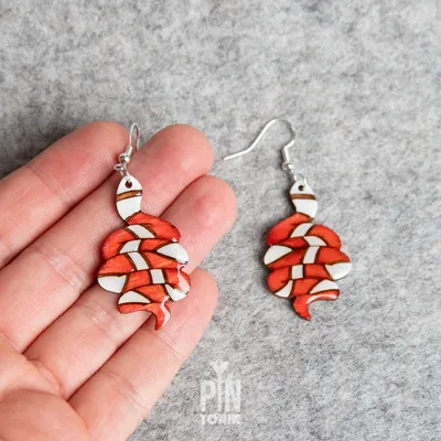 Jewelry - Mystical Snake Earrings - Witchy Serpent Statement Jewelry - Gothic Halloween Dangle Drop Earrings - PINTONIK