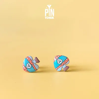 Bijoux - Boucles d'oreilles tête de mort empoisonnée - Bijoux de déguisement d'Halloween effrayants - Cadeaux de sorcières originaux - PINTONIK