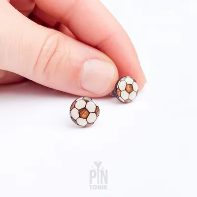 Jewelry - Soccer Mom Earrings, Fun Sports Stud Earrings - Gifts Soccer Girls, Coach or Football Sister - PINTONIK