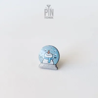 Bijoux - Broche Bonhomme de Neige Amusant - PINTONIK