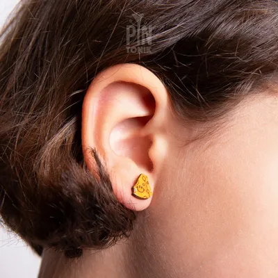 Bijoux - Boucles d'oreilles Kawaii Fromage Funky - Boucles d'oreilles mignonnes en forme de nourriture pour adolescentes - Cadeaux originaux pour un 30e anniversaire ou pour une meilleure amie - PINTONIK