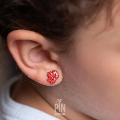 Bijoux - Boucles d'oreilles feuilles d'érable japonais d'automne - Cadeau de nouveau départ pour une sœur, Thanksgiving, une future maman - Bijoux d'automne - PINTONIK