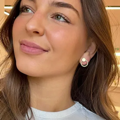 Bijoux - SATURNE MINI Paillettes Or - TELLMEE