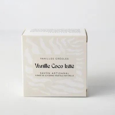 Soaps - Artisanal soap - Vanille Coco Latté - PARFUMS DES ILES