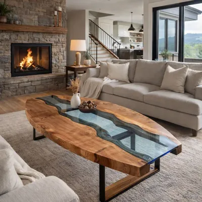 Pièces uniques - Table basse Tékézé - HERON DESIGN