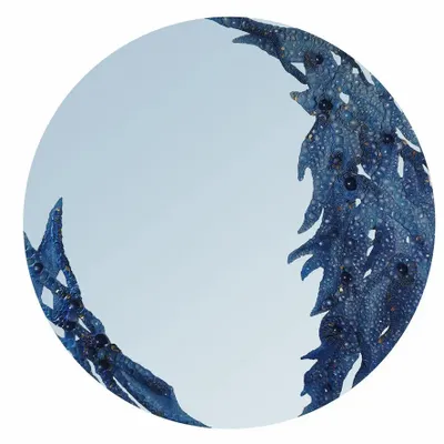 Mirrors - MIRROR - NOCTURNAL PEARL - 120 CM - MIRO’ART™- ORSIGNÉ™ BY AMANDINE MANGENOT