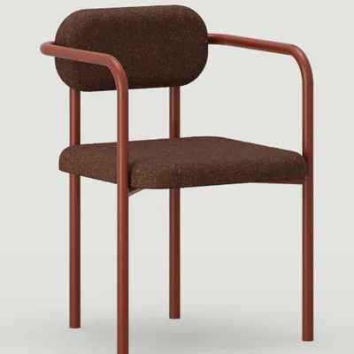 Chaises - Chaise avec accoudoirs LUV - UPPER HALF