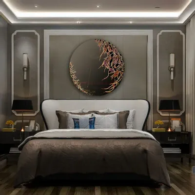 Mirrors - MIRROR - SCARLET CARESS - 130 CM - MIRO’ART™- ORSIGNÉ™ BY AMANDINE MANGENOT