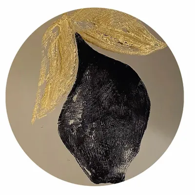 Miroirs - MIROIR - KURO HANA - 80 CM - MIRO’ART™- ORSIGNÉ™ BY AMANDINE MANGENOT