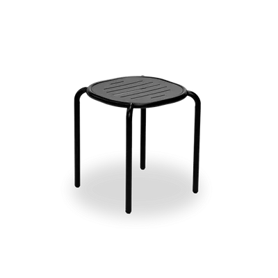 Tabourets - Tabouret Hyphen Gris Noir - CORNILLEAU