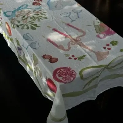 Linge de table textile - FESTIVE Nappe (Tablecloth with Illustrations) - LOVEM THE LABEL