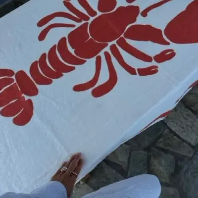 Linge de table textile - FESTIVE Nappe (Tablecloth with Illustrations) - LOVEM THE LABEL