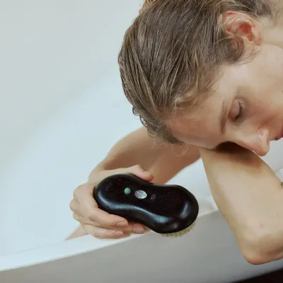 Spas - Khaya senegalensis  Wet & Dry  Handheld Brush - ÉCLATLIFE