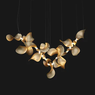 Suspensions - Dune 20 Cluster — Luminaire architectural sculptural modulaire - MOSS OBJECTS