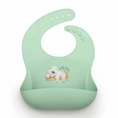 Repas pour enfant - Set vaisselle en silicone bavoir + bol + cuillère koala - GAELLE DUVAL