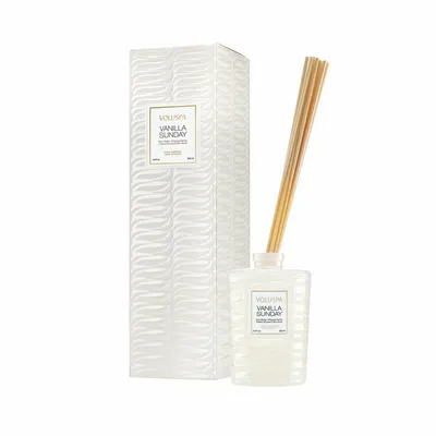 Bougies - Vanilla Sunday 200ml Reed Diffuser - VOLUSPA