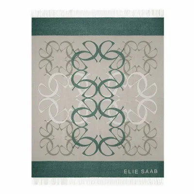 Banquettes pour collectivités - Plaid Ecusson - ELIE SAAB MAISON