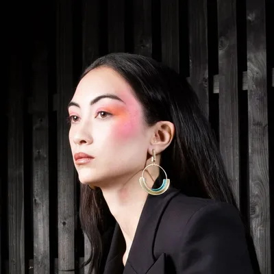 Jewelry - SATURN CREOLES Gold - TELLMEE