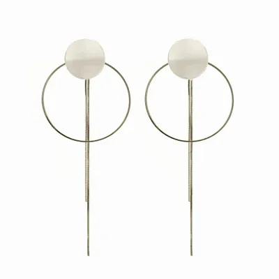 Jewelry - LUNA Silver Earrings - TELLMEE