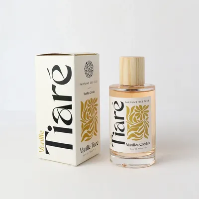 Fragrance for women & men - Eau de toilette - Vanille Tiaré - Vanilles Créoles - 100 ml - PARFUMS DES ILES