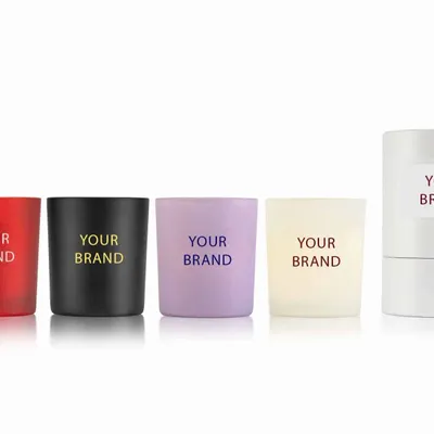 Candles - Private Label Scented Candles - Design Line - CERERIA DEL ROSSO