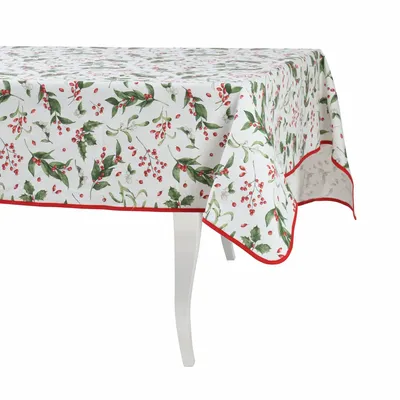 Nappes - Nappe en coton Very Merry Christmas – Collection Festive - ROSEBERRY HOME