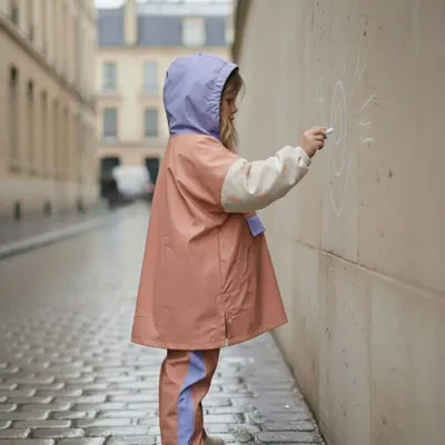Accessoires enfants - Poncho de pluie et pantalons de pluie - POULE PARTY
